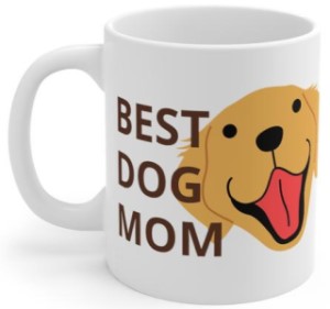 a best dog mom mug